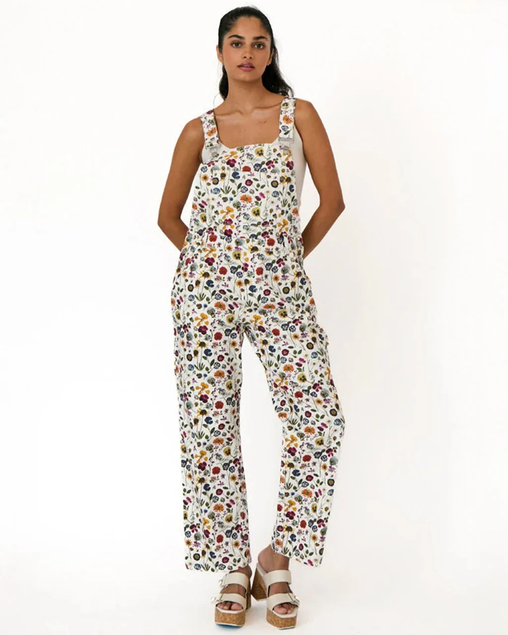 H.W. Overalls - Loria's Pressed Flowers - Image 2