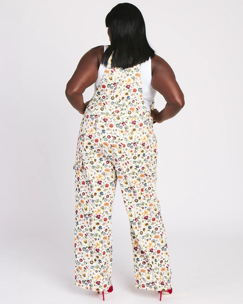 H.W. Overalls - Loria's Pressed Flowers - Image 3