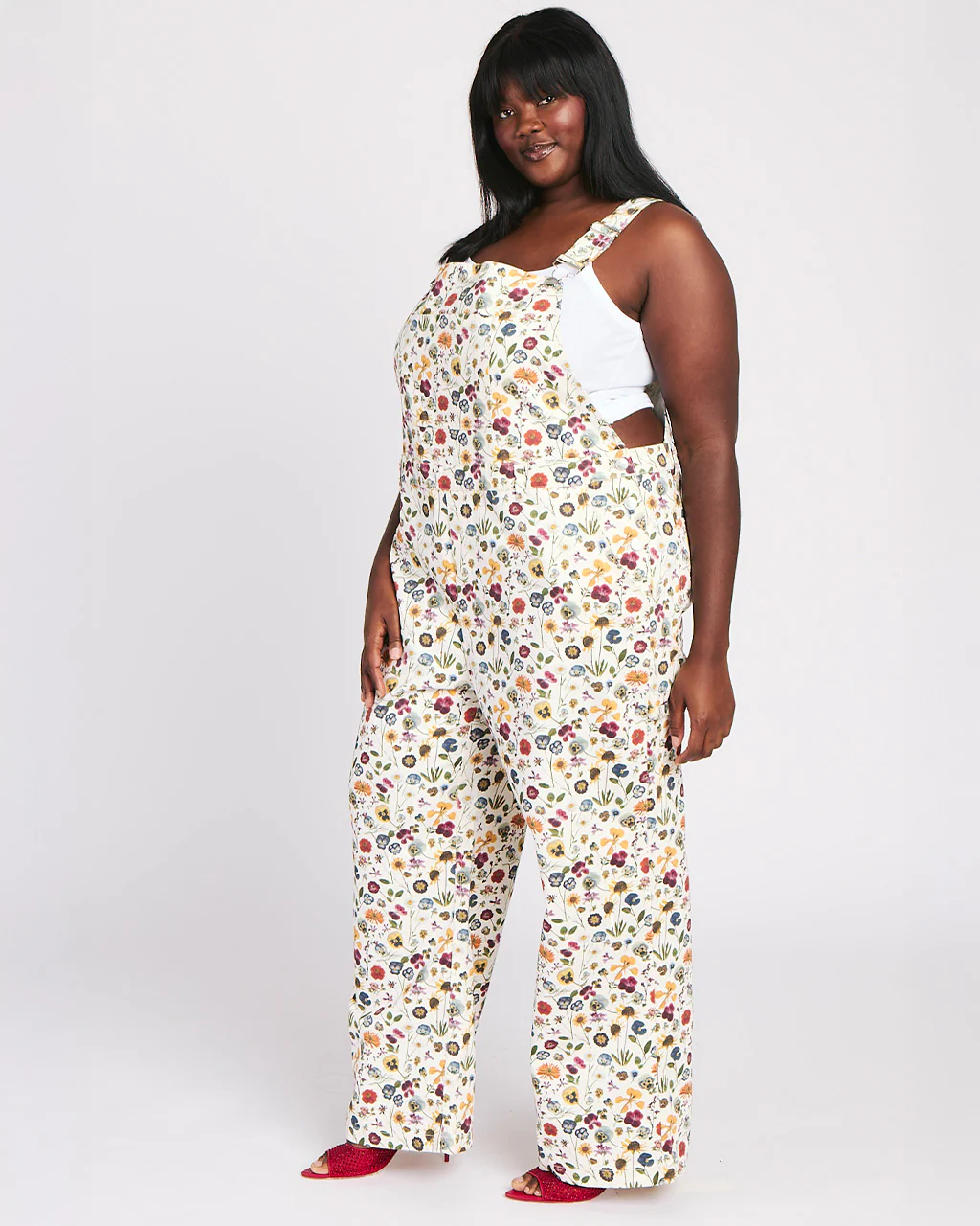 H.W. Overalls - Loria's Pressed Flowers - Image 5