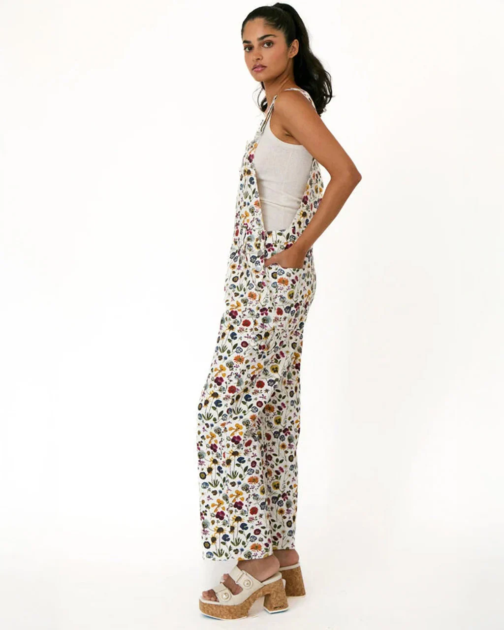 H.W. Overalls - Loria's Pressed Flowers - Image 6