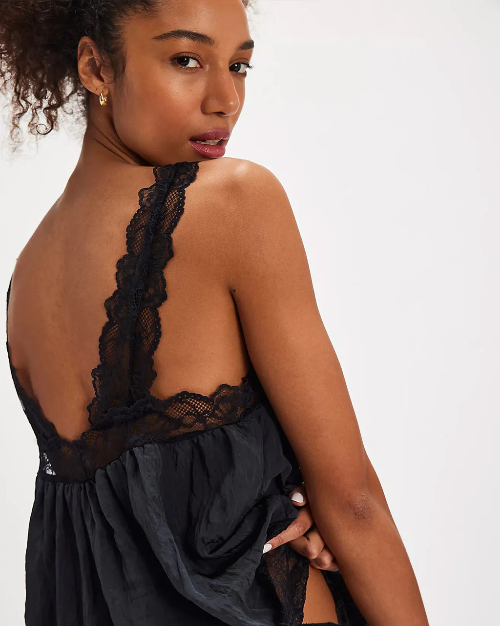 Lacey Essential Tunic - Black - Image 2
