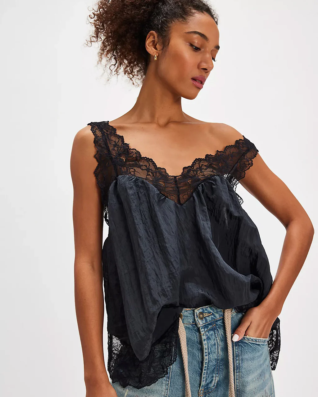 Lacey Essential Tunic - Black - Image 3