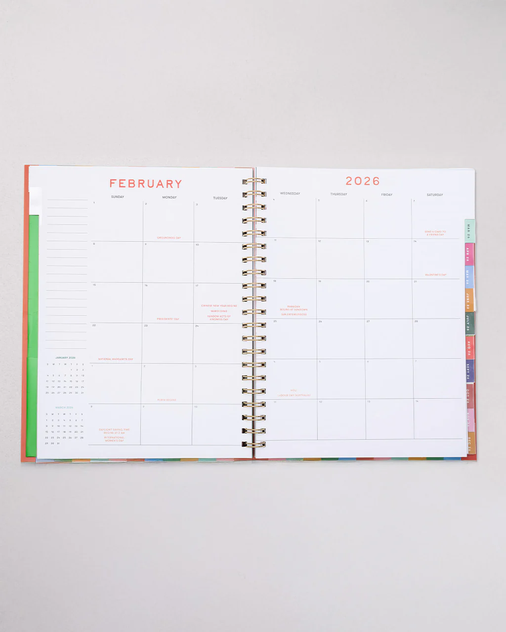 Large 12-Month Soft Cover Annual Planner - A Work of Art - Image 10