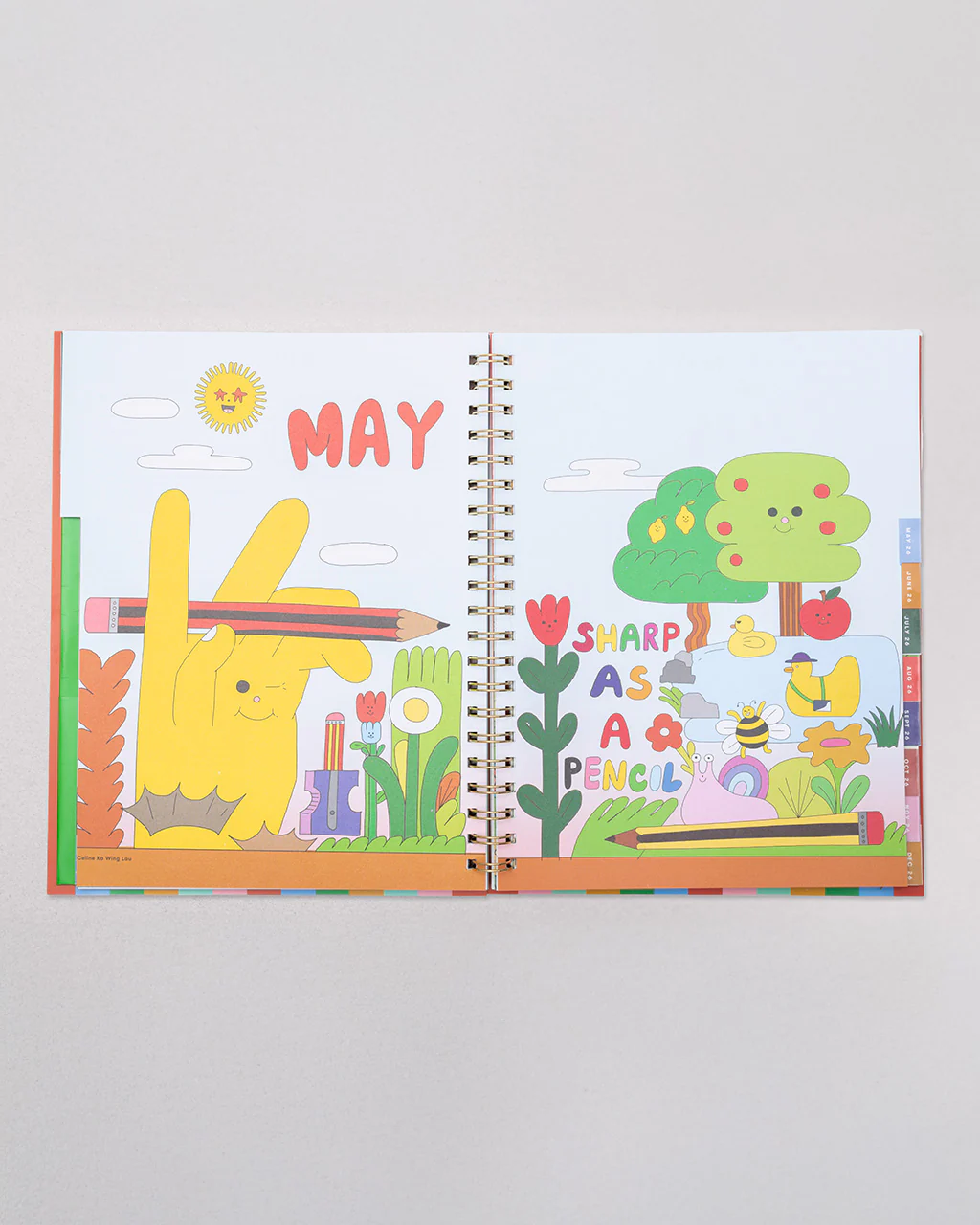 Large 12-Month Soft Cover Annual Planner - A Work of Art - Image 11