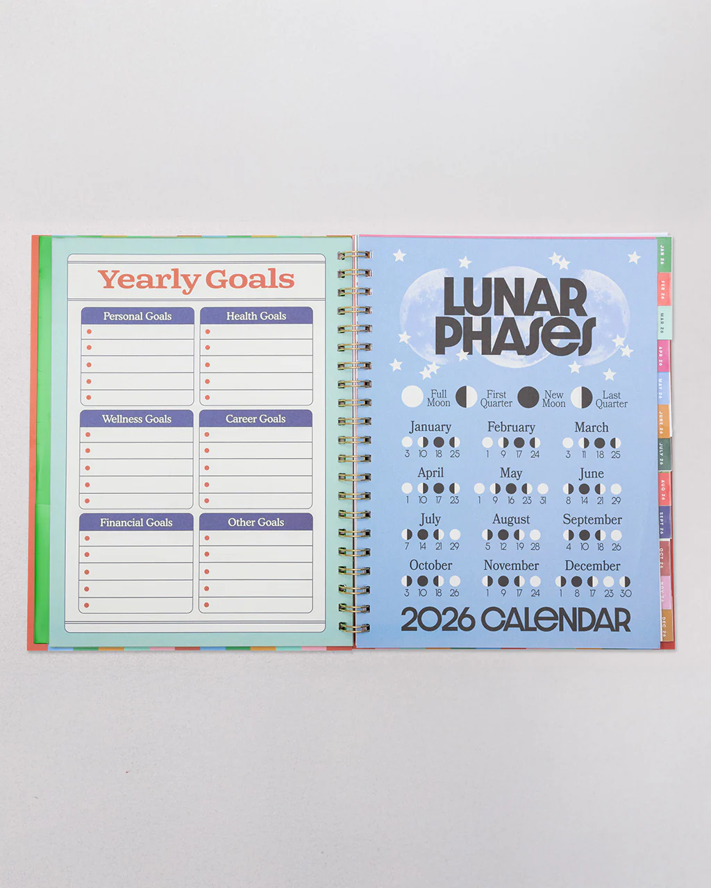 Large 12-Month Soft Cover Annual Planner - A Work of Art - Image 16