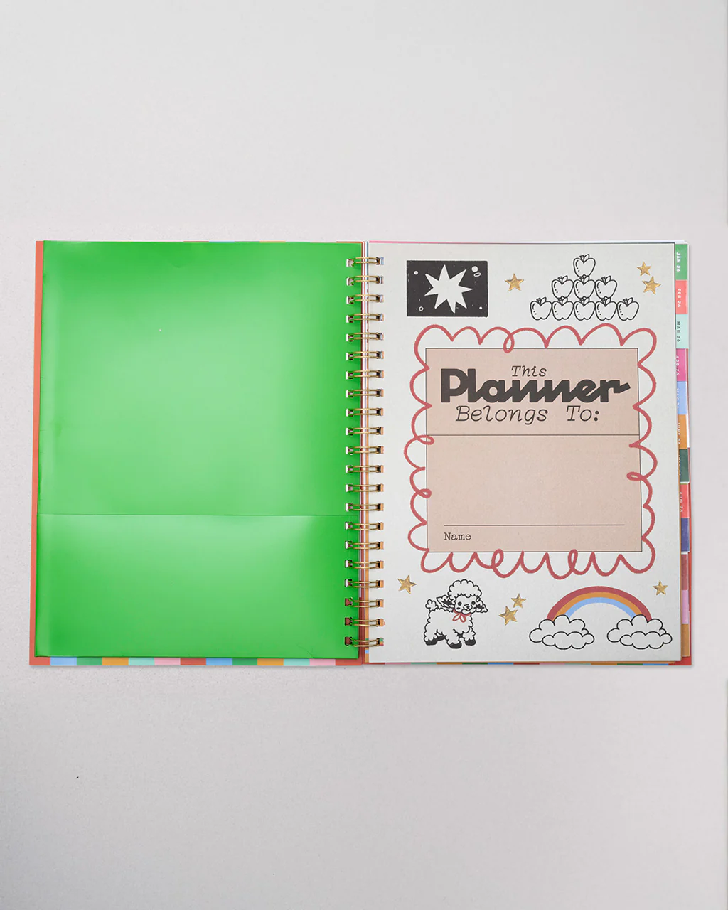 Large 12-Month Soft Cover Annual Planner - A Work of Art - Image 5
