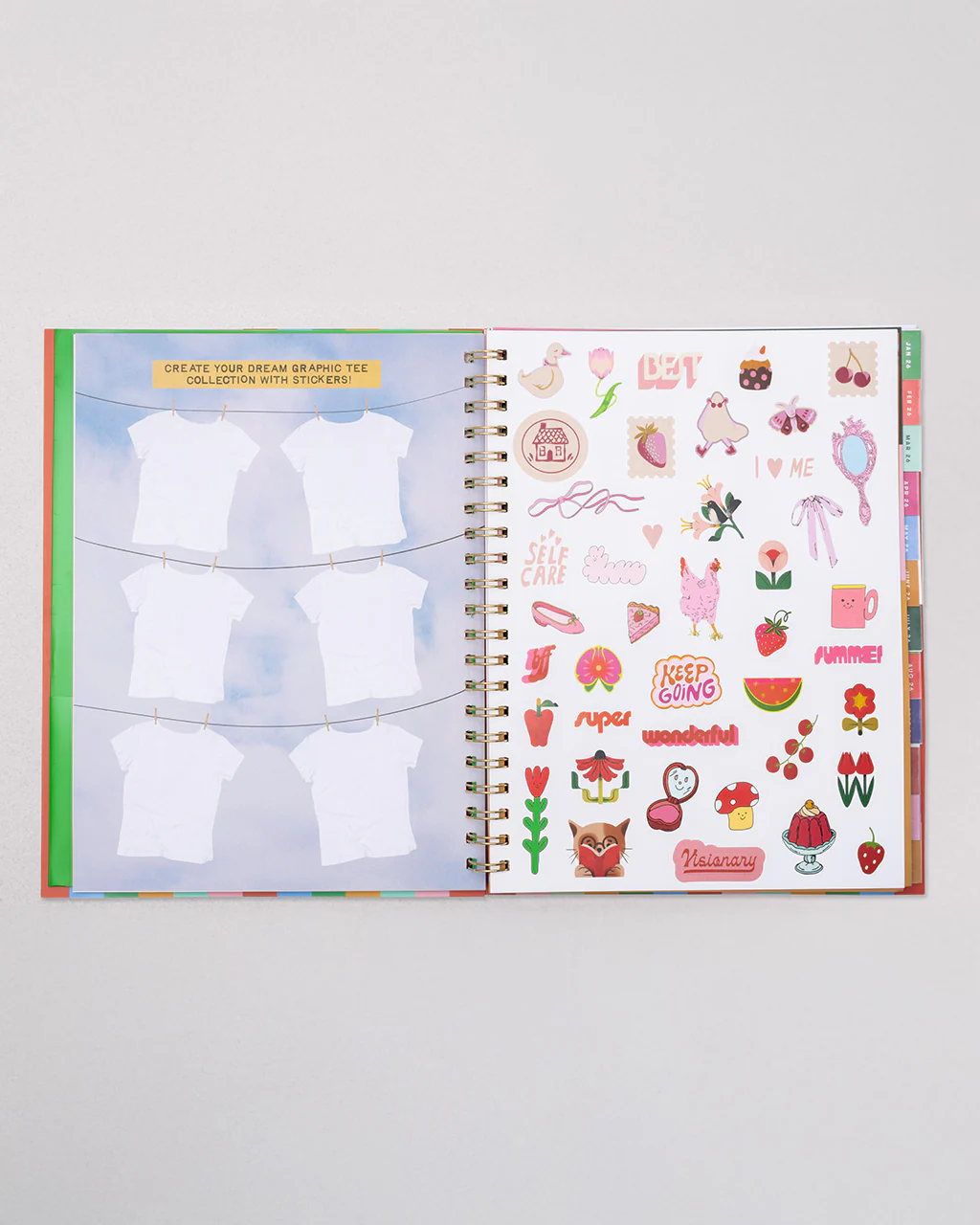 Large 12-Month Soft Cover Annual Planner - A Work of Art - Image 6