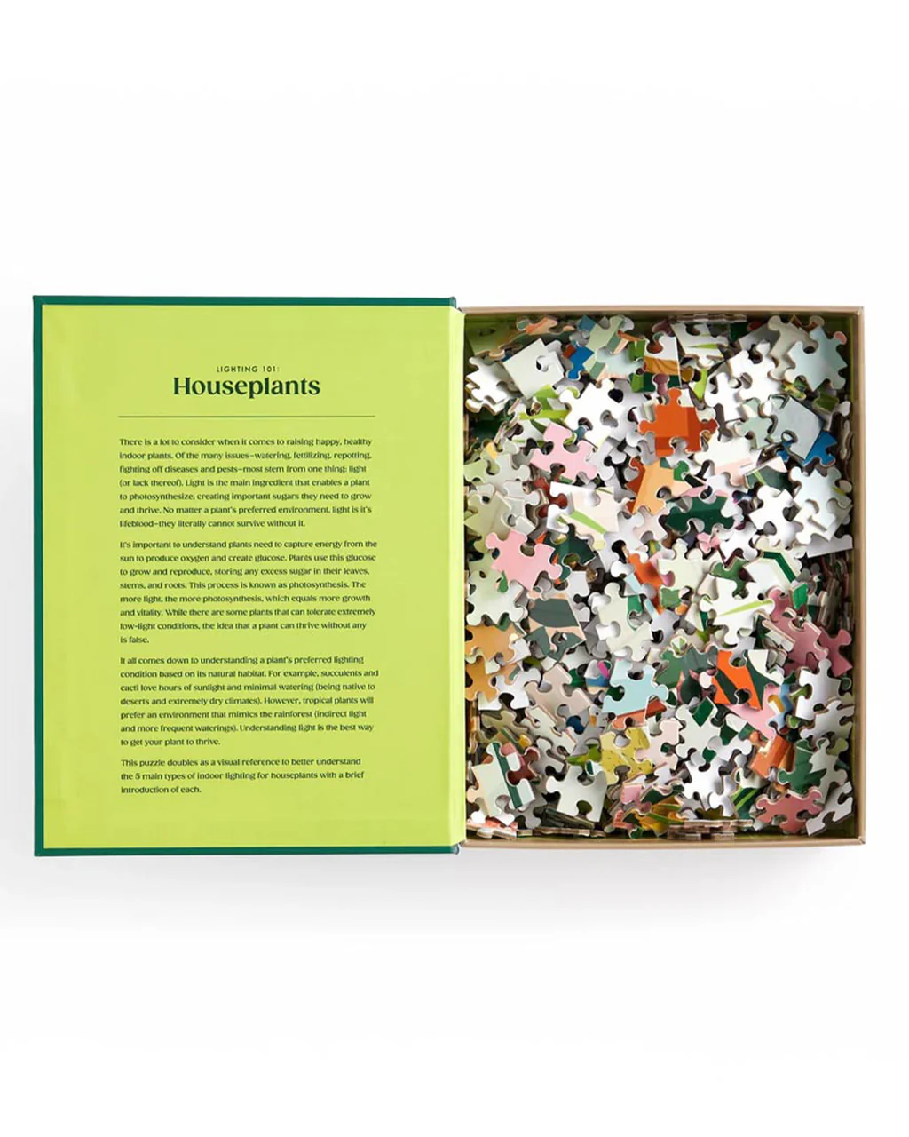 Lighting 101: Houseplants - 500 Piece Book Puzzle - Image 2
