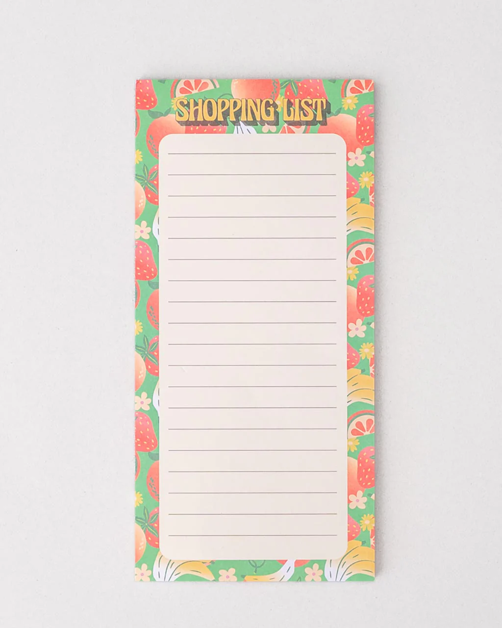 Magnetic Shopping List - Fruit