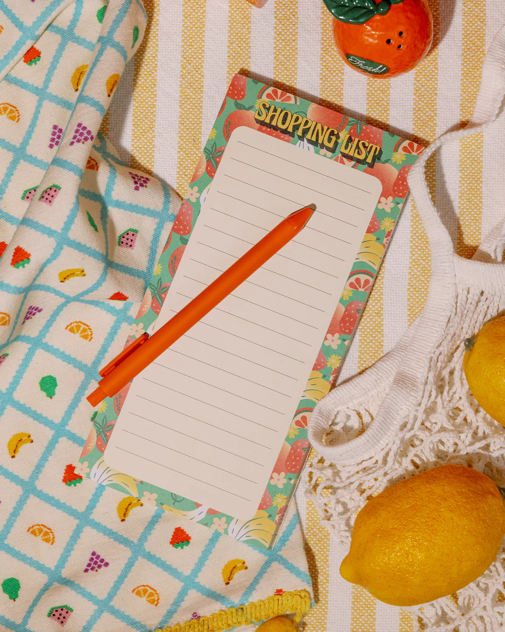 Magnetic Shopping List - Fruit - Image 2