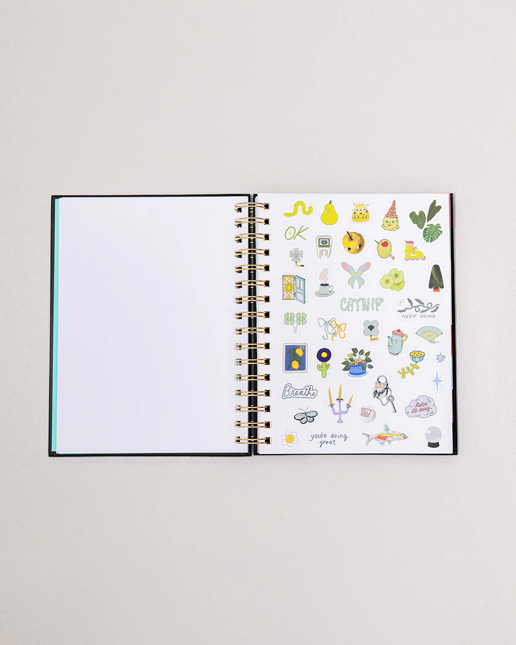 Medium 12-Month Annual Planner - Yellow Floral - Image 5