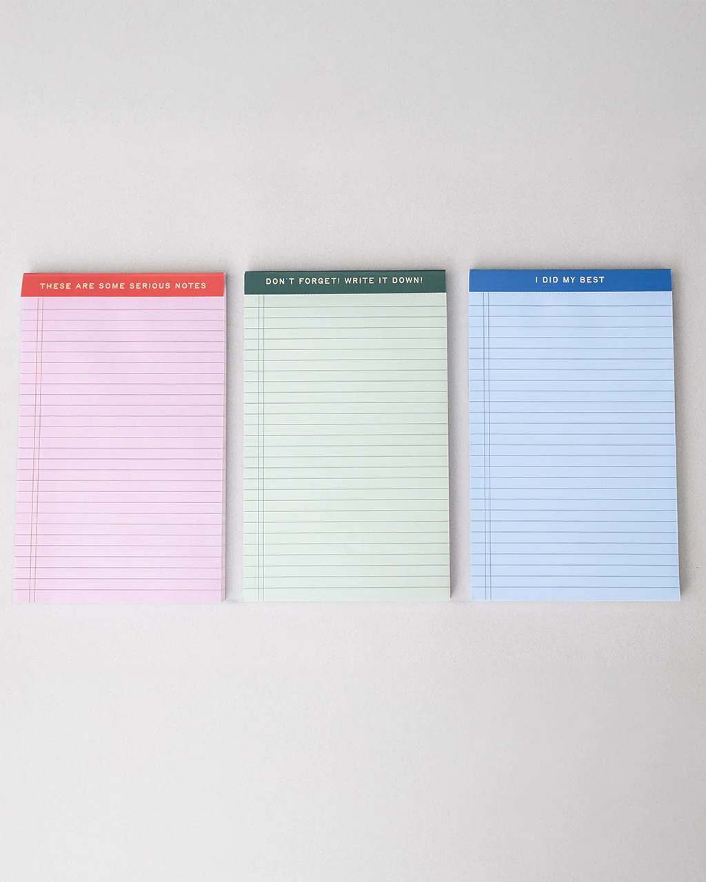 Mini Legal Pad Set - Serious Notes - Image 4