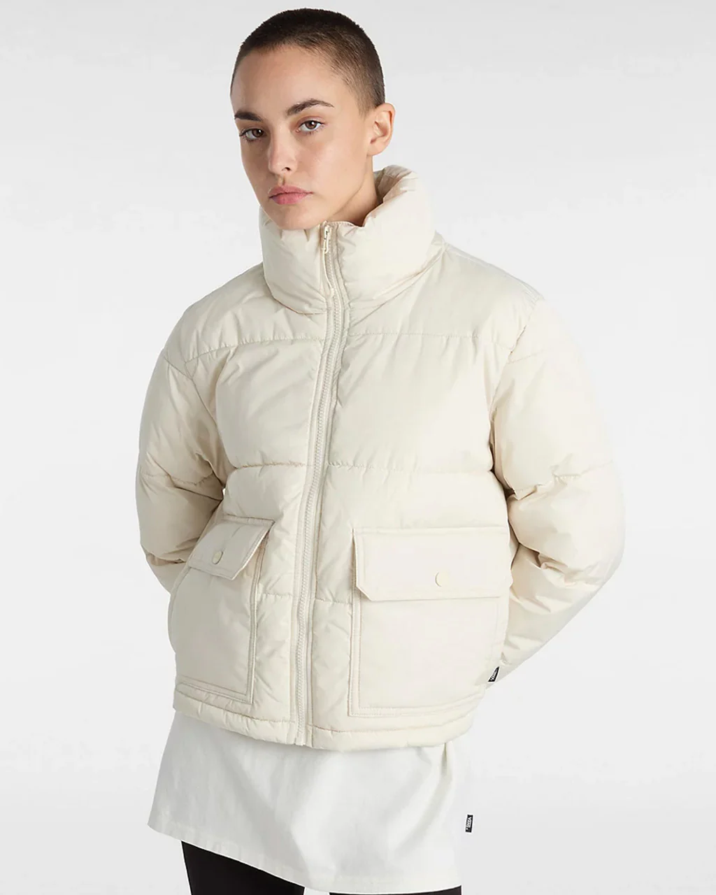 MTE Aubrey Primaloft Puffer Jacket - Turtledove - Image 4