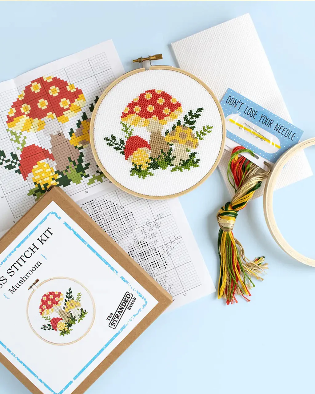 Mushroom Cross Stitch Kit - Image 3