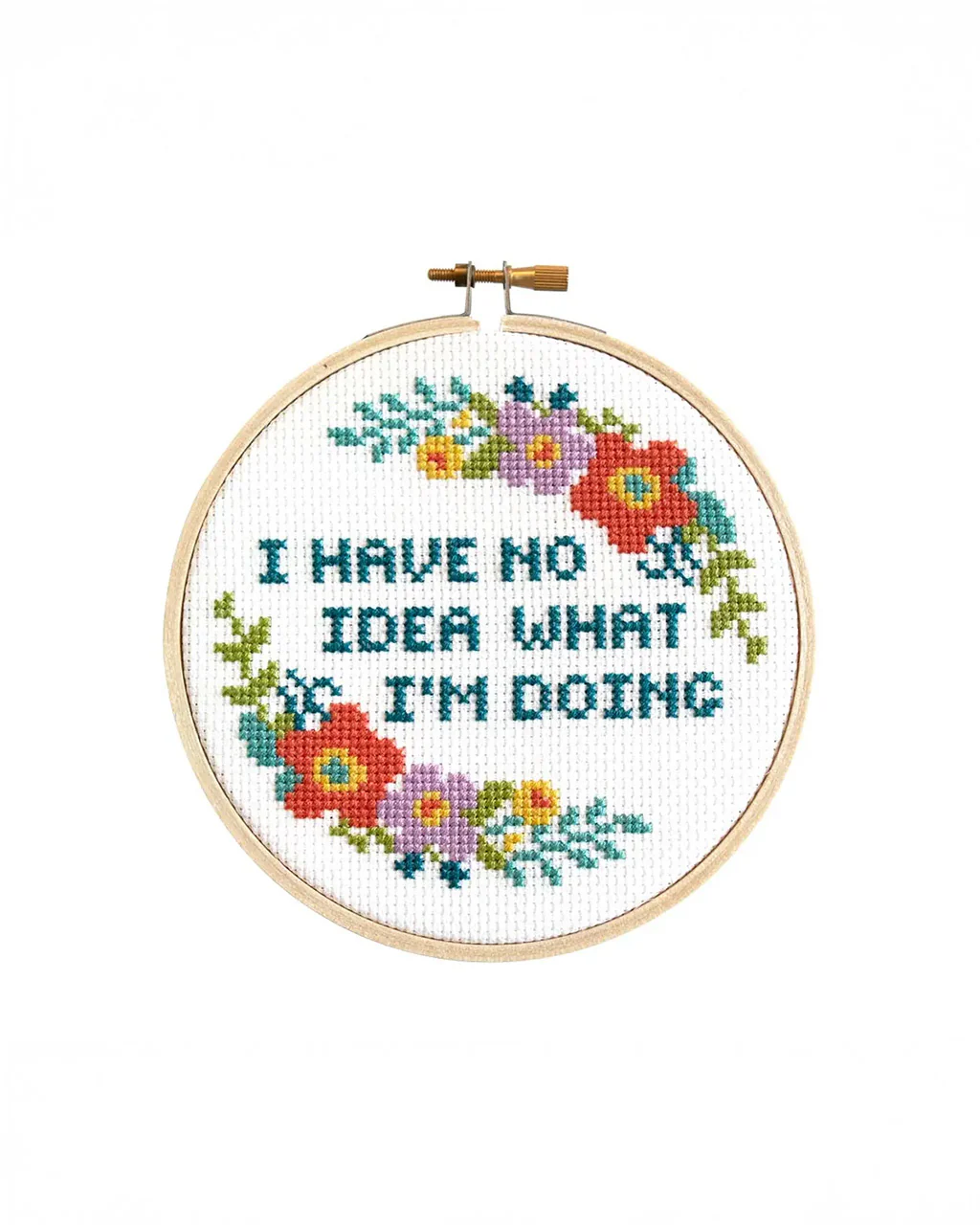 No Idea Cross Stitch Kit - Image 3