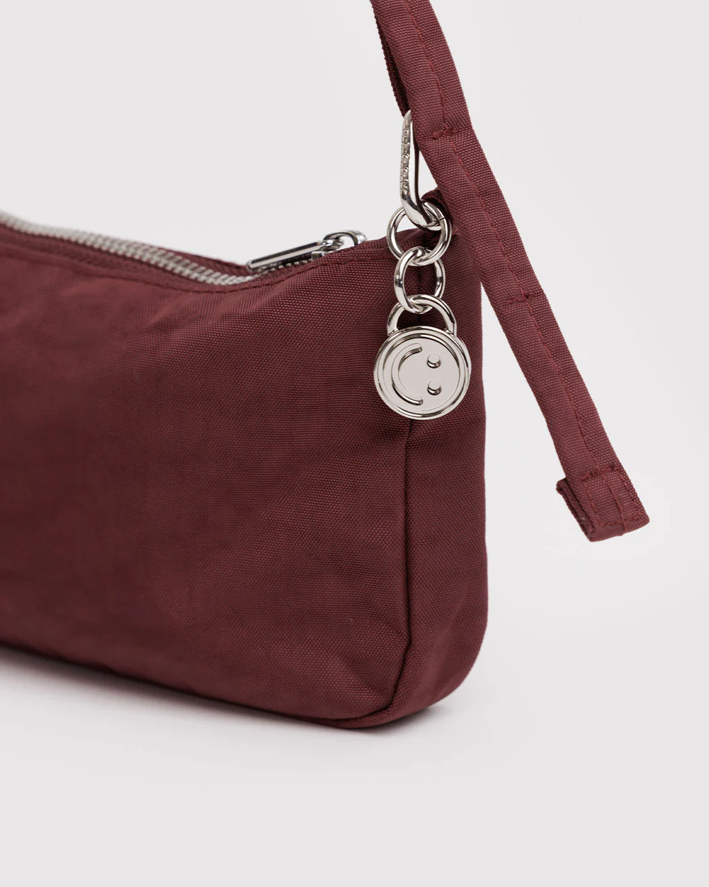 Nylon Pochette - Mahogany - Image 4