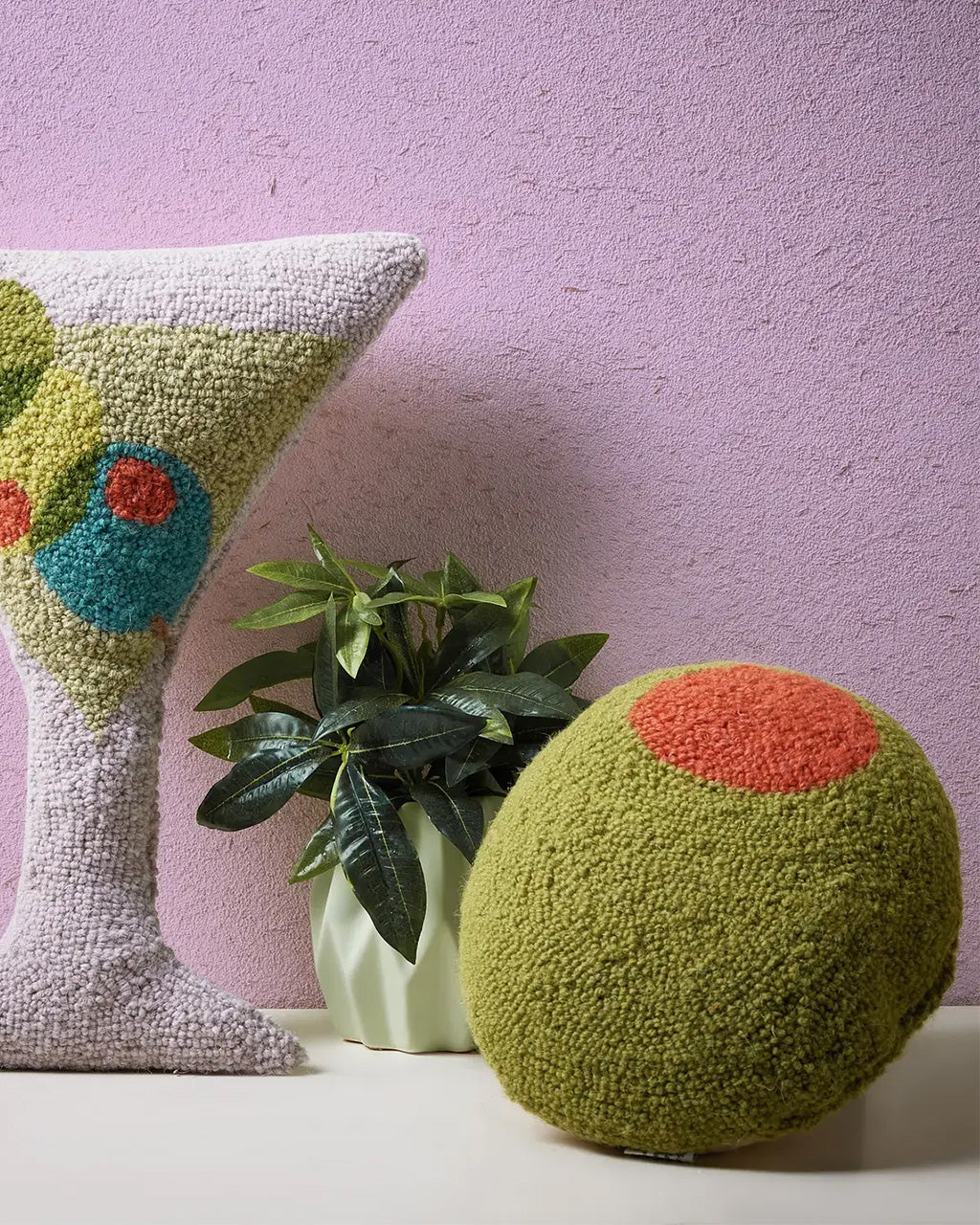 Olive Shaped Hook Pillow - Image 3