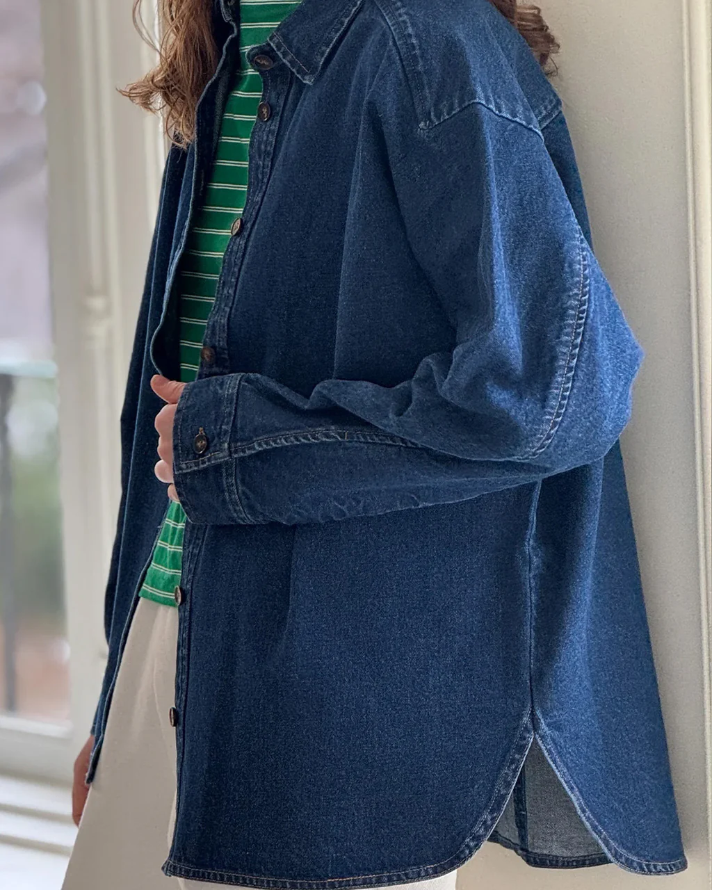 Owen Heavy Denim Shirt - Image 2