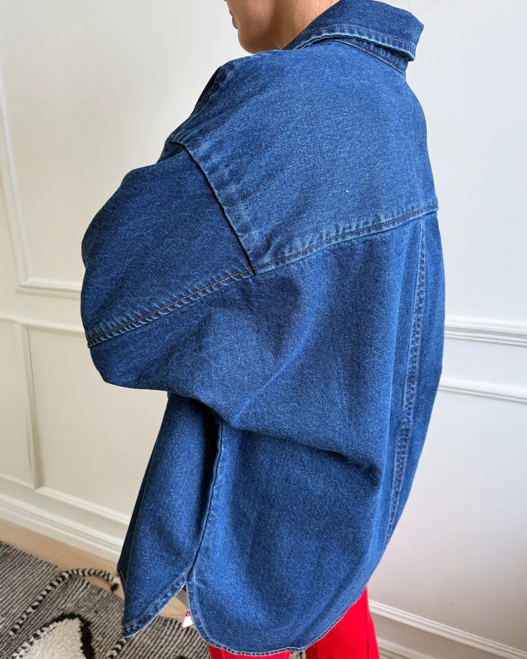 Owen Heavy Denim Shirt - Image 3