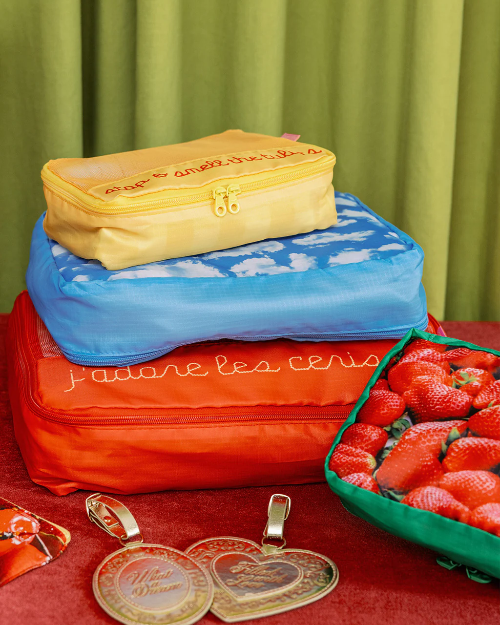 Packing Cube Set - J'adore Les Cerises - Image 4