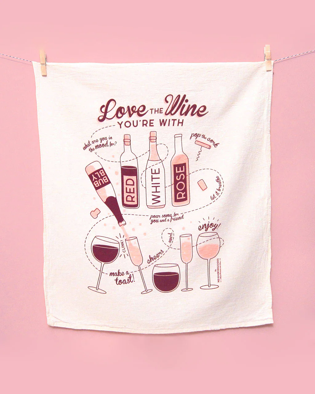 Perfect Pairing Dish Towel - Set of 2 - Image 2