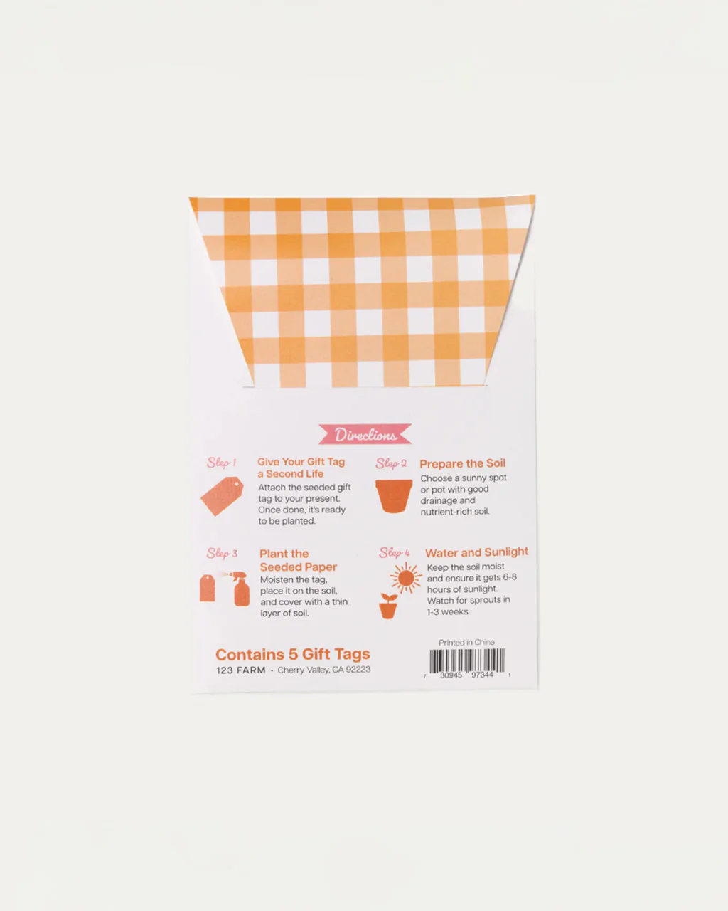 Plantable Seed Gift Tags - Carrots - Image 3