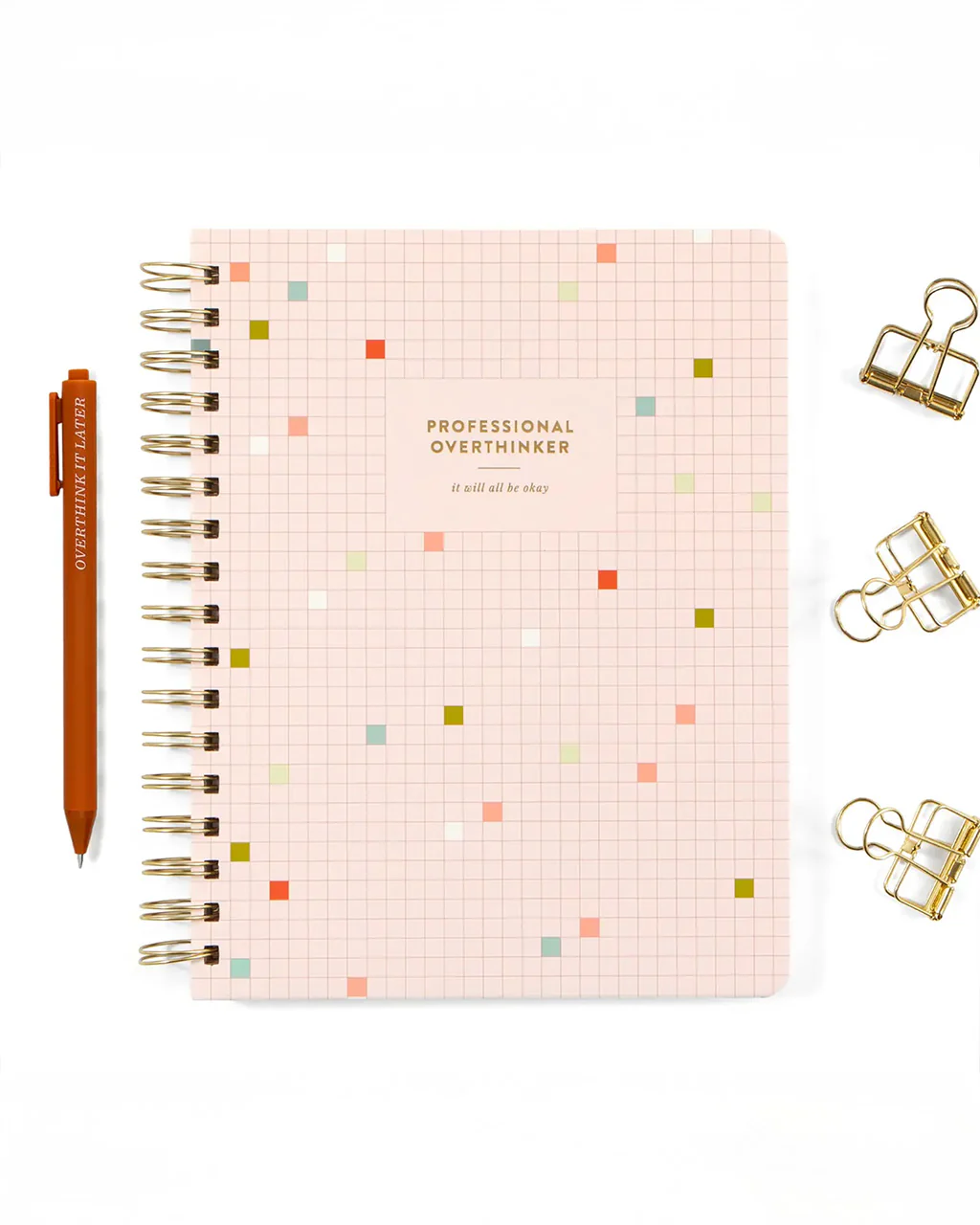 Professional Overthinker Spiral Notebook - Image 3