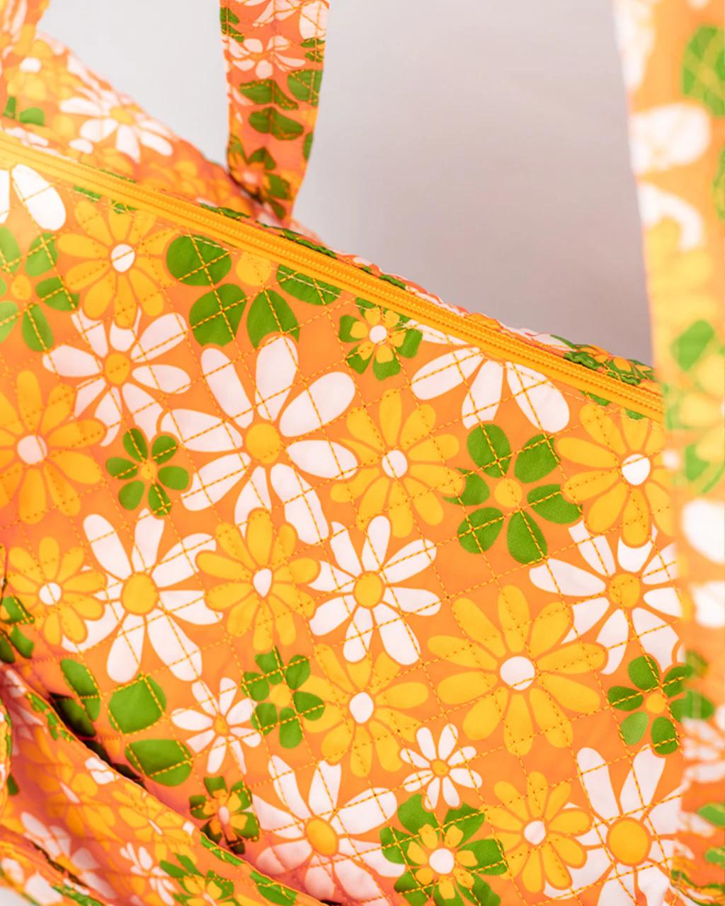 Retro Floral Duffel Bag - Image 6
