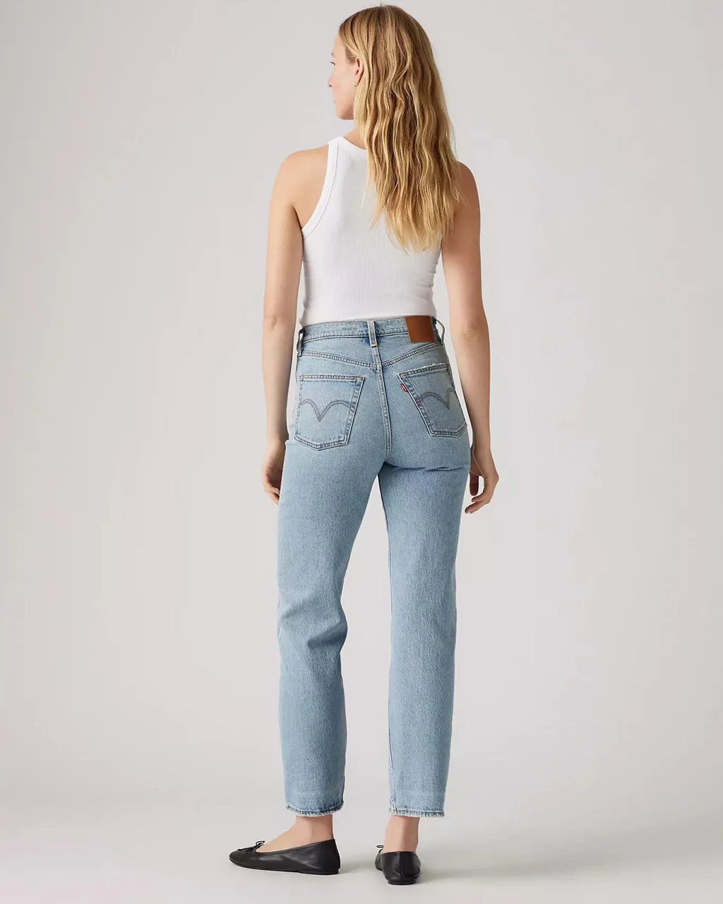 Ribcage Straight Ankle Jeans - Let's Share - Image 3