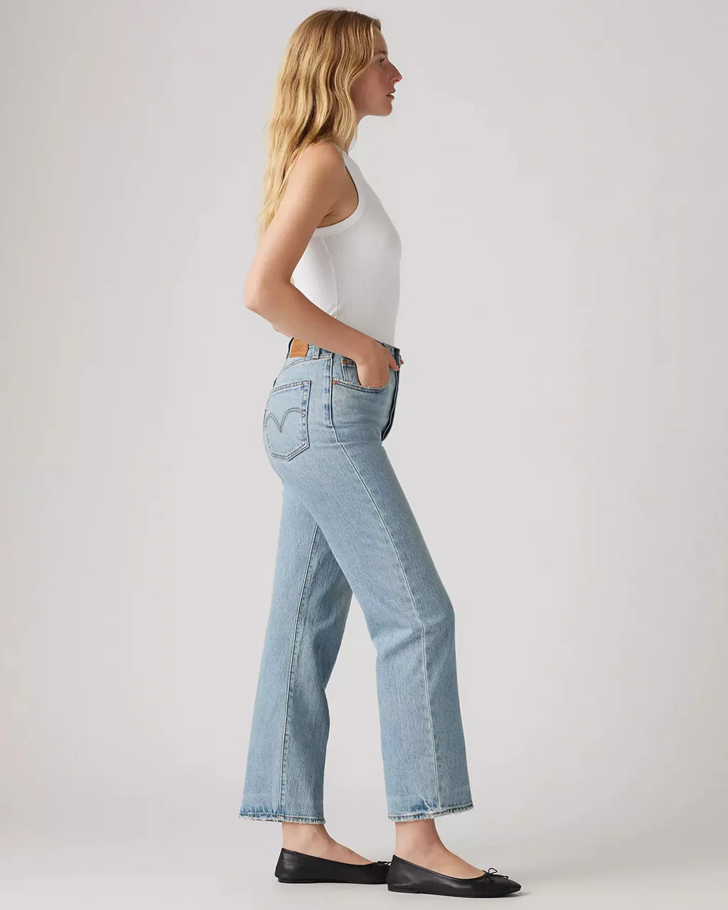 Ribcage Straight Ankle Jeans - Let's Share - Image 5
