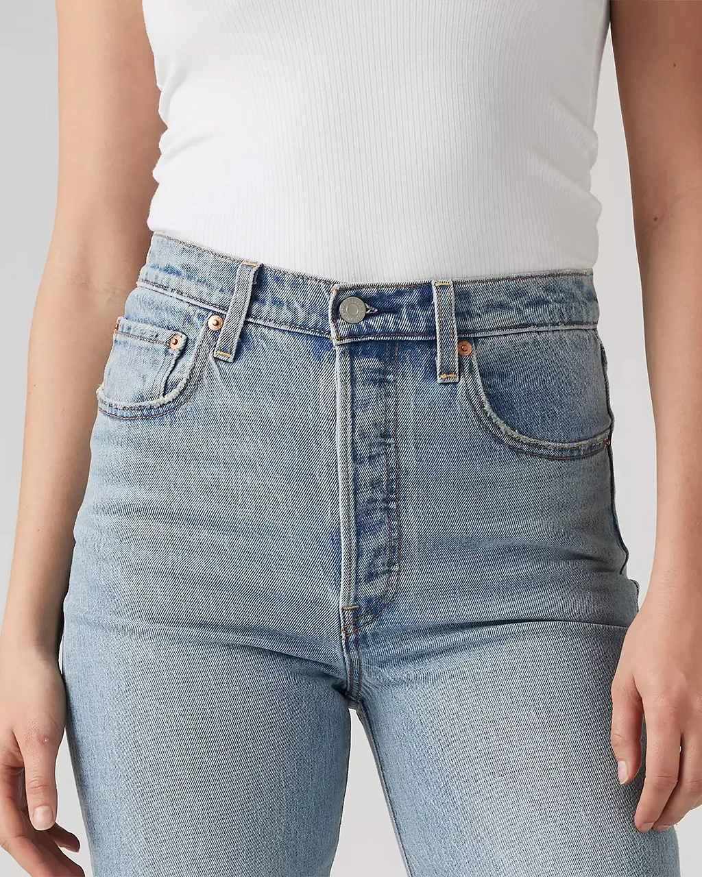Ribcage Straight Ankle Jeans - Let's Share - Image 6