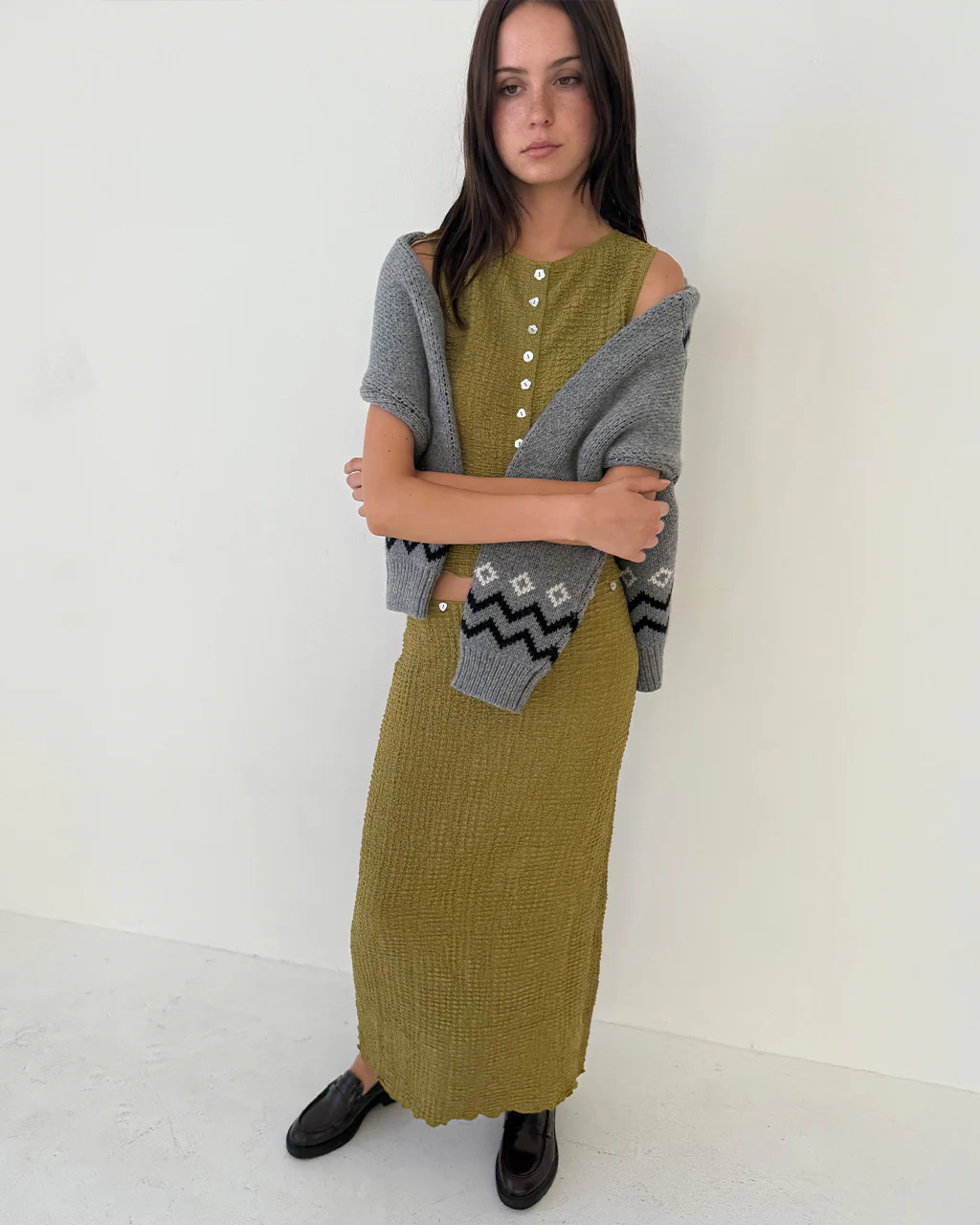 Sammy Skirt - Olive - Image 4