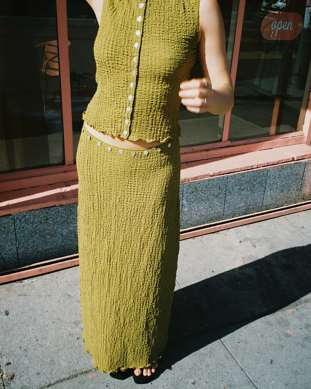 Sammy Skirt - Olive - Image 6