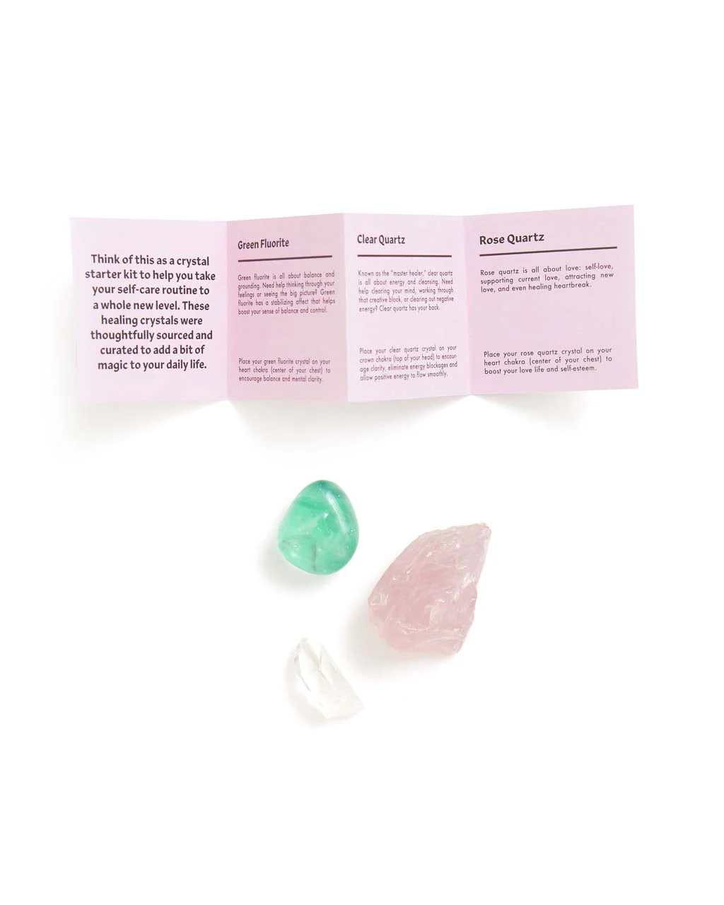 Self-Care Crystal Set