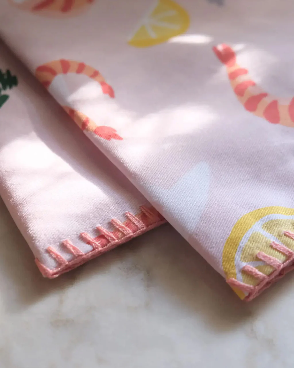 Shrimp Cocktail Tea Towel - Image 2