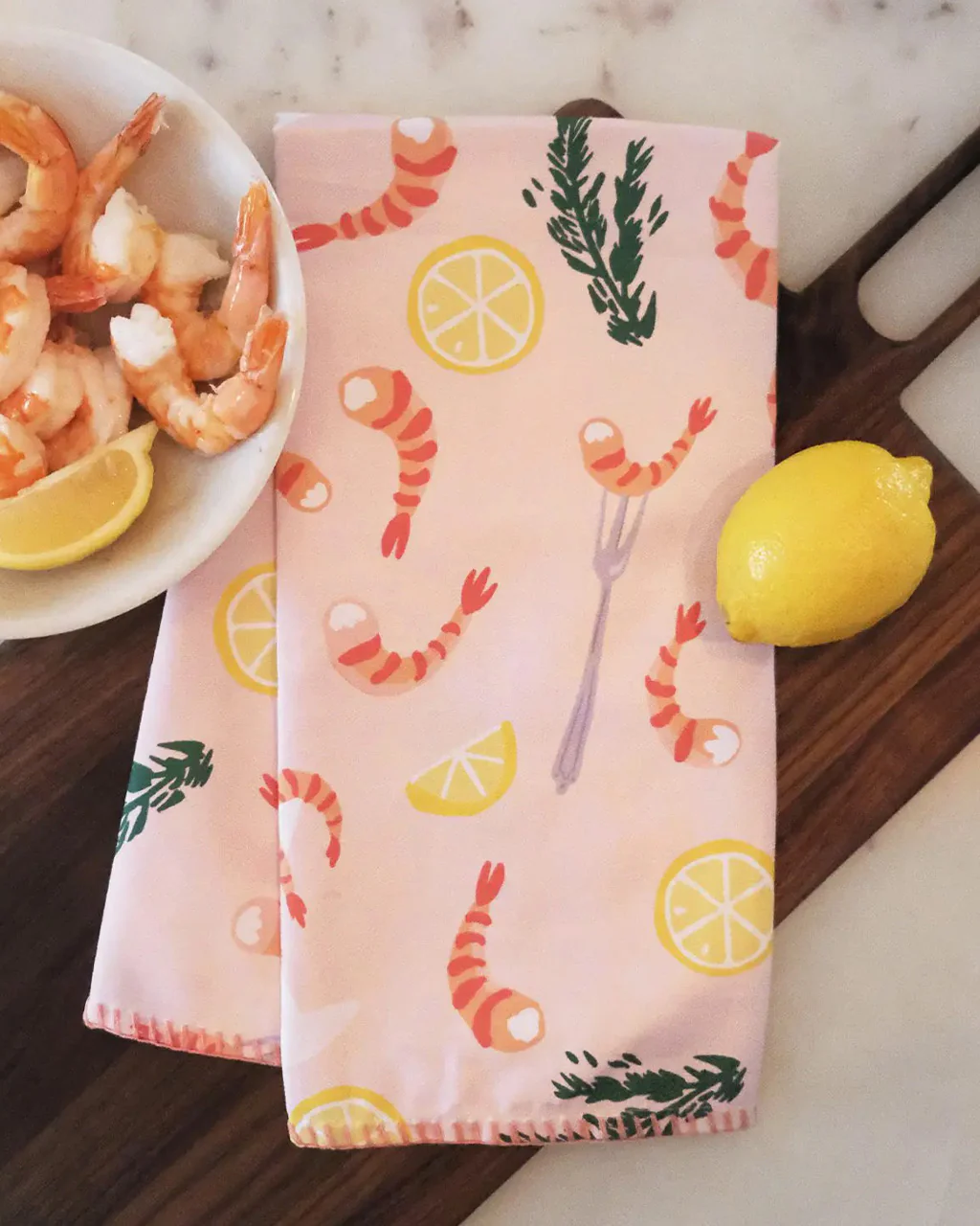 Shrimp Cocktail Tea Towel - Image 4