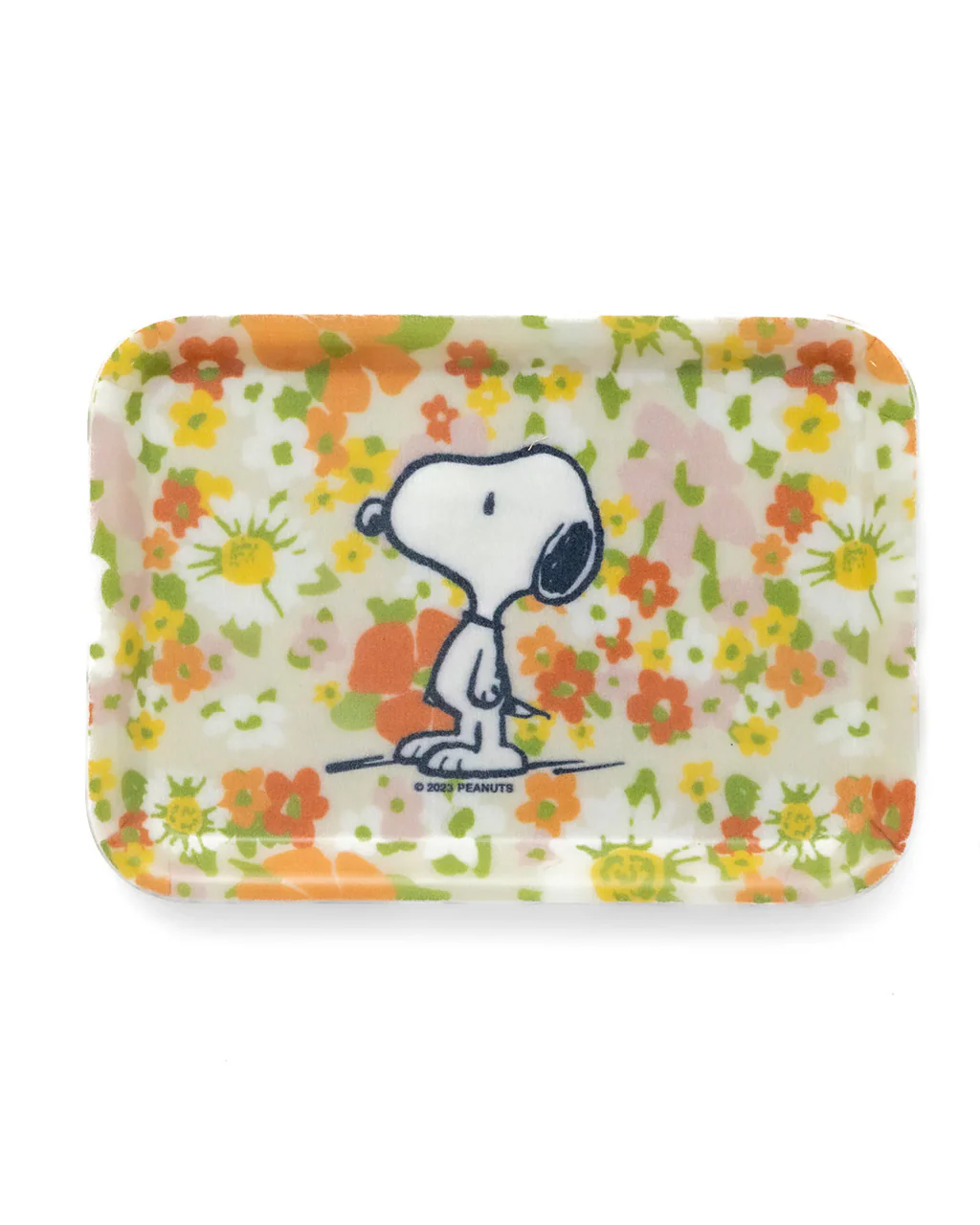 Small Trinket Tray - Snoopy Wildflowers