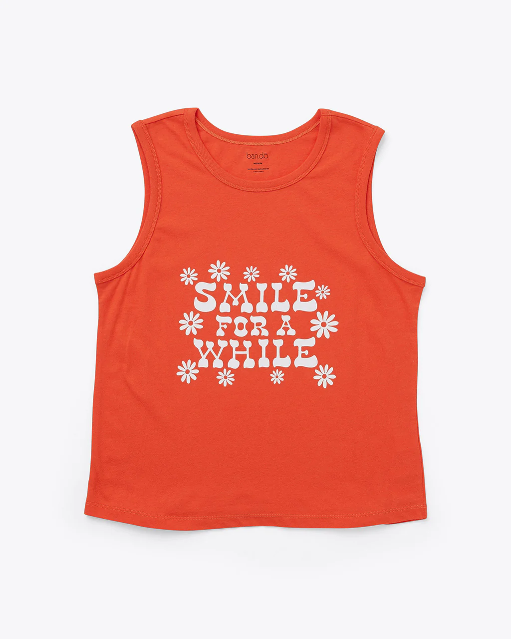Smile For A While Muscle Tank