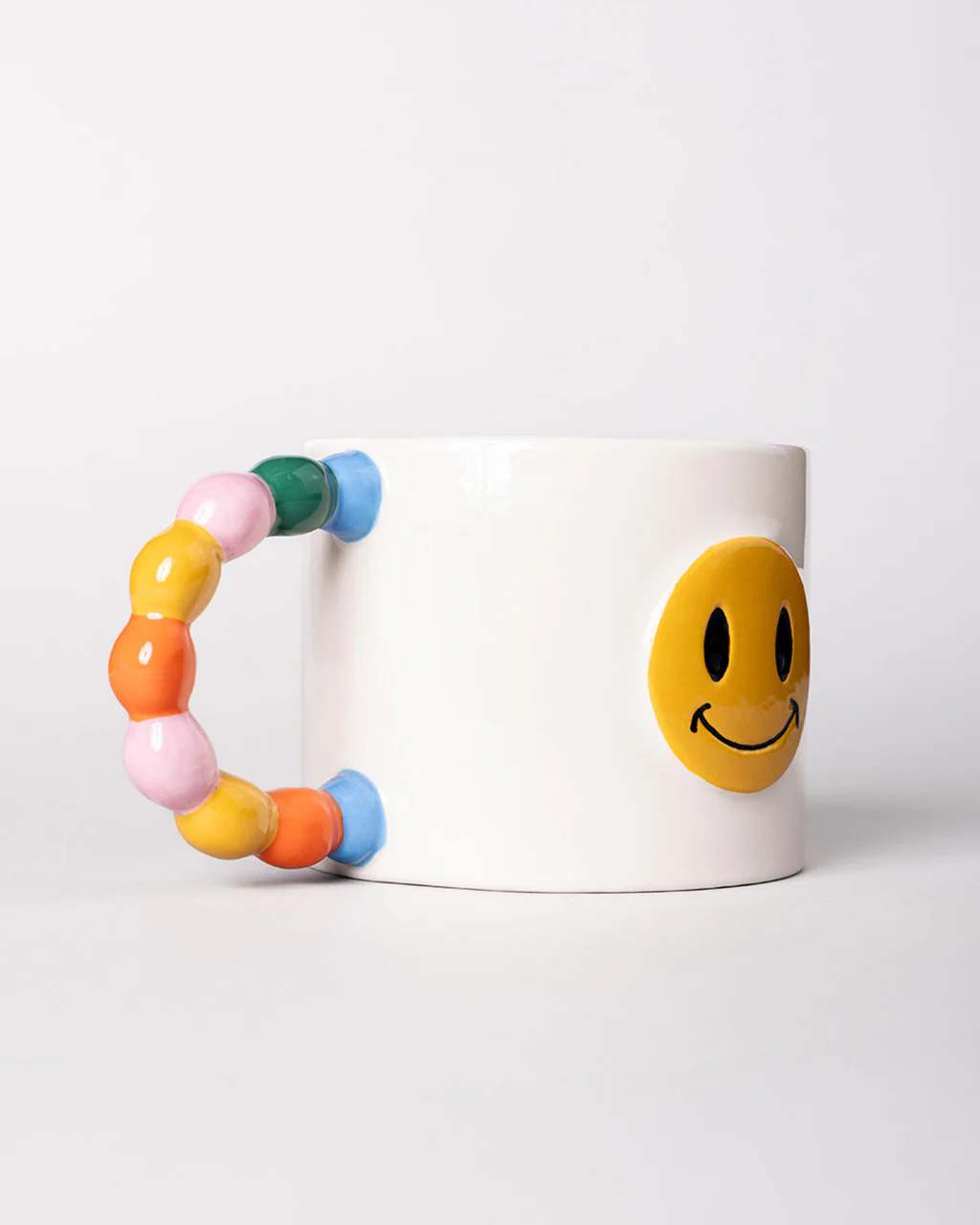 Smiley Face Ceramic Mug - Image 3