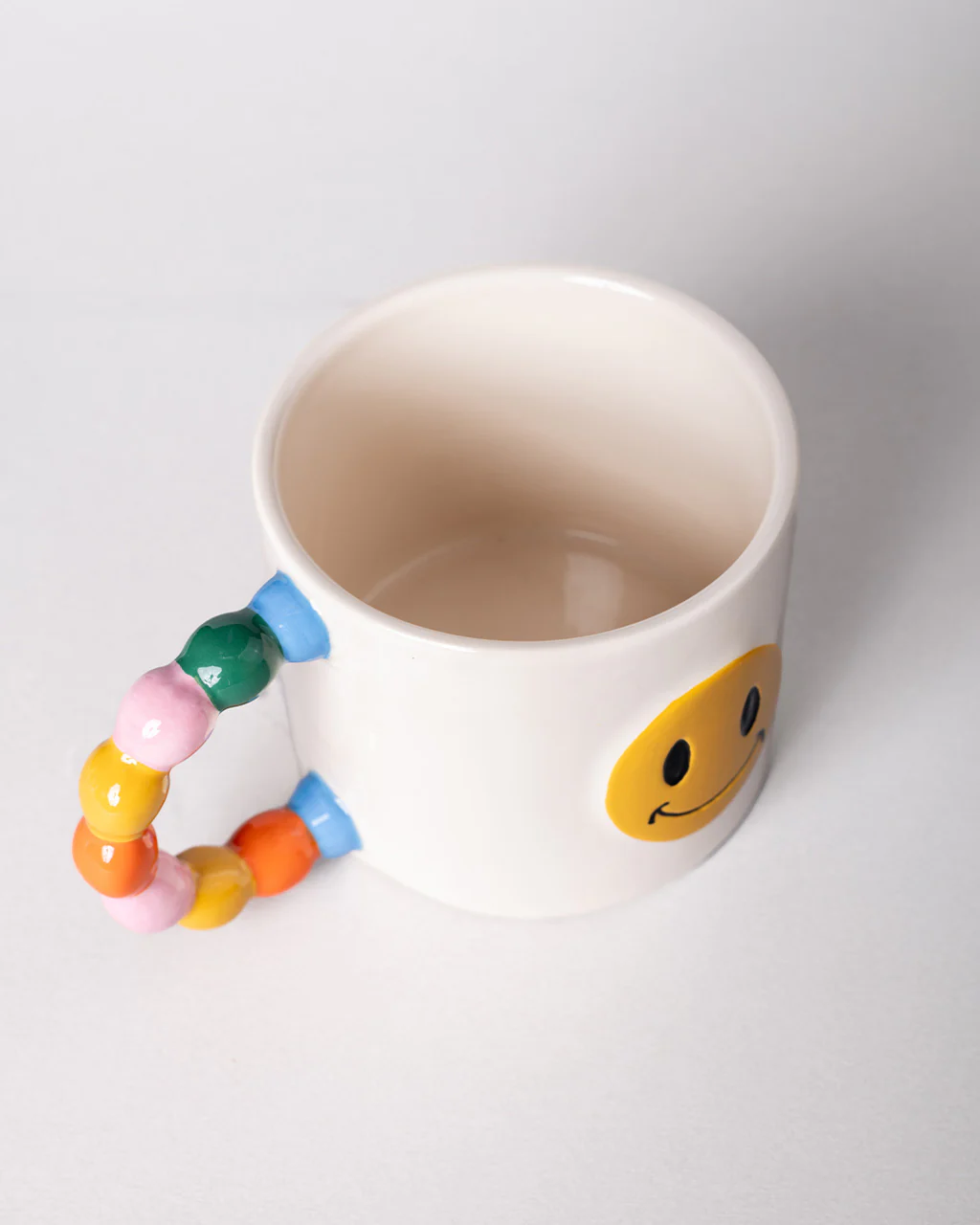Smiley Face Ceramic Mug - Image 6