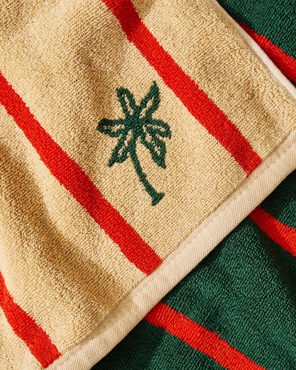 Tan Lines Palm Terry Cloth Kitchen Towel - Image 2