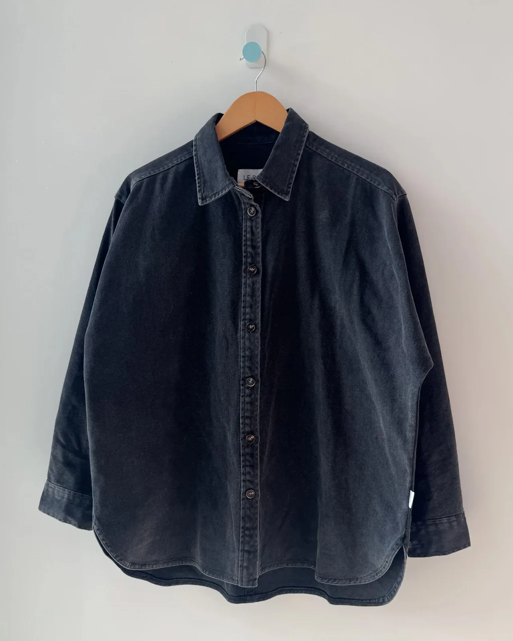 Theo Jacket - Black Denim - Image 4