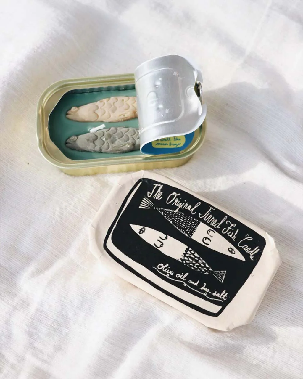 Tinned Fish Candle - Olive Oil and Sea Salt