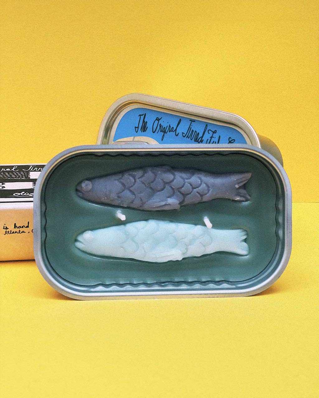 Tinned Fish Candle - Olive Oil and Sea Salt - Image 4