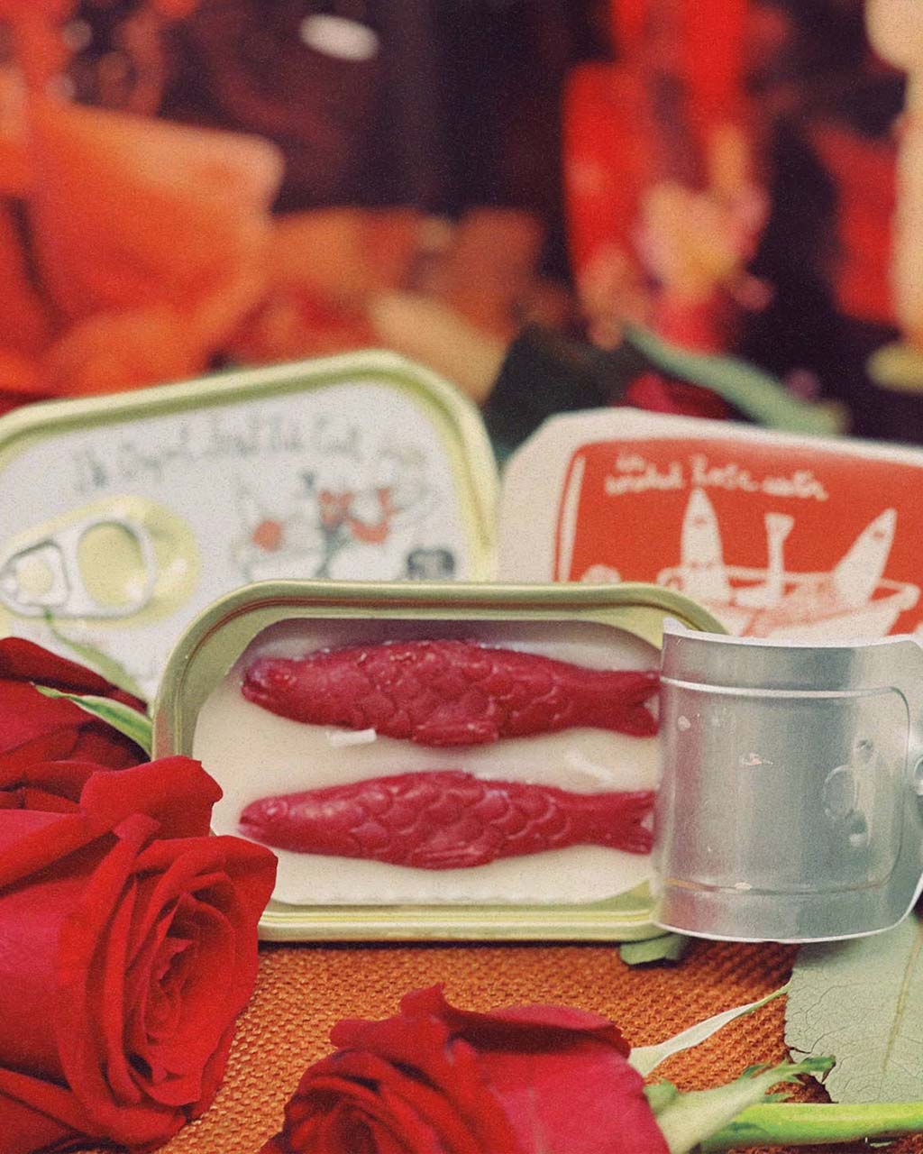 Tinned Fish Candle - Smoked Rose Water - Image 2