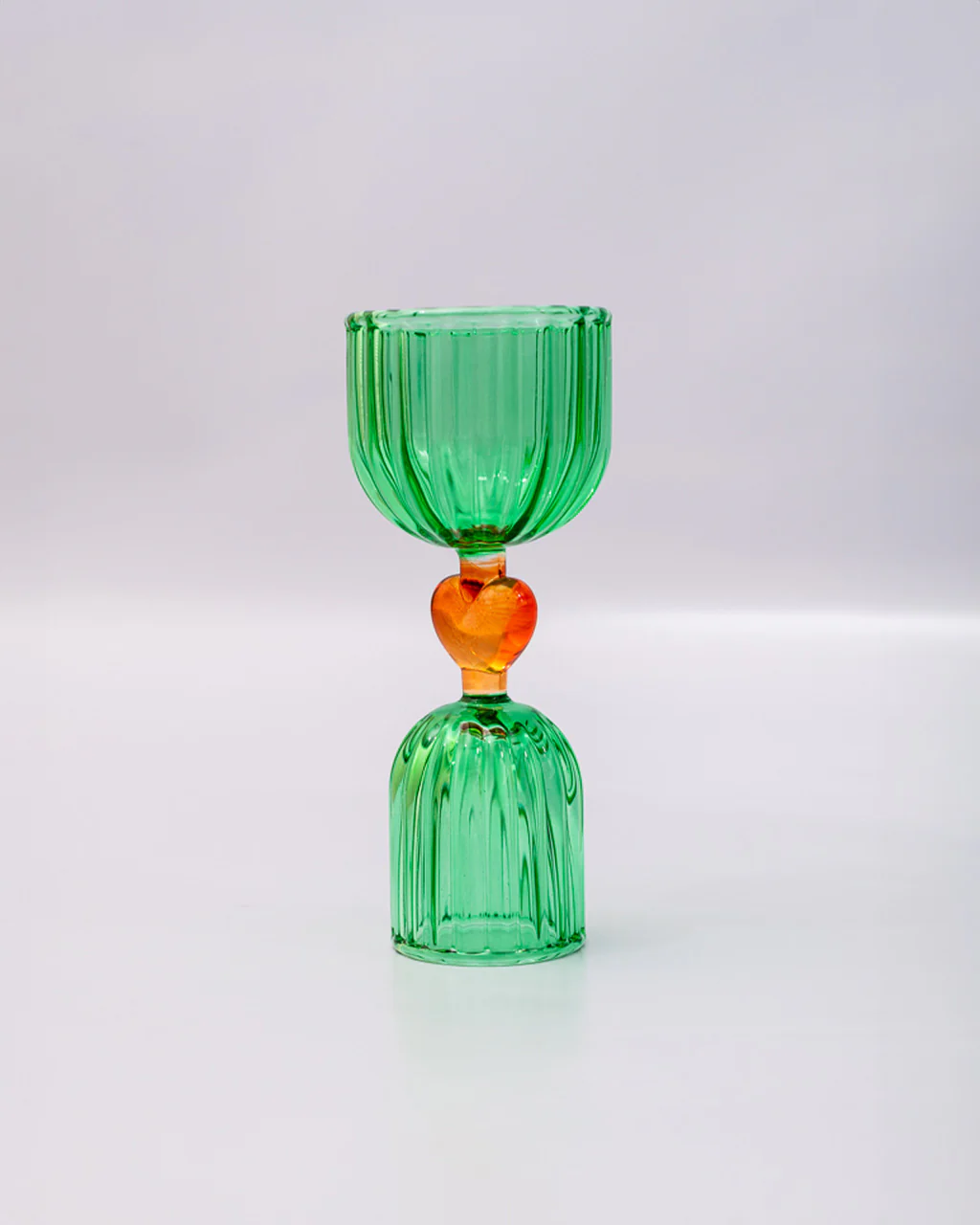 Tipsy Turvy Double Shot Glass - Green - Image 2