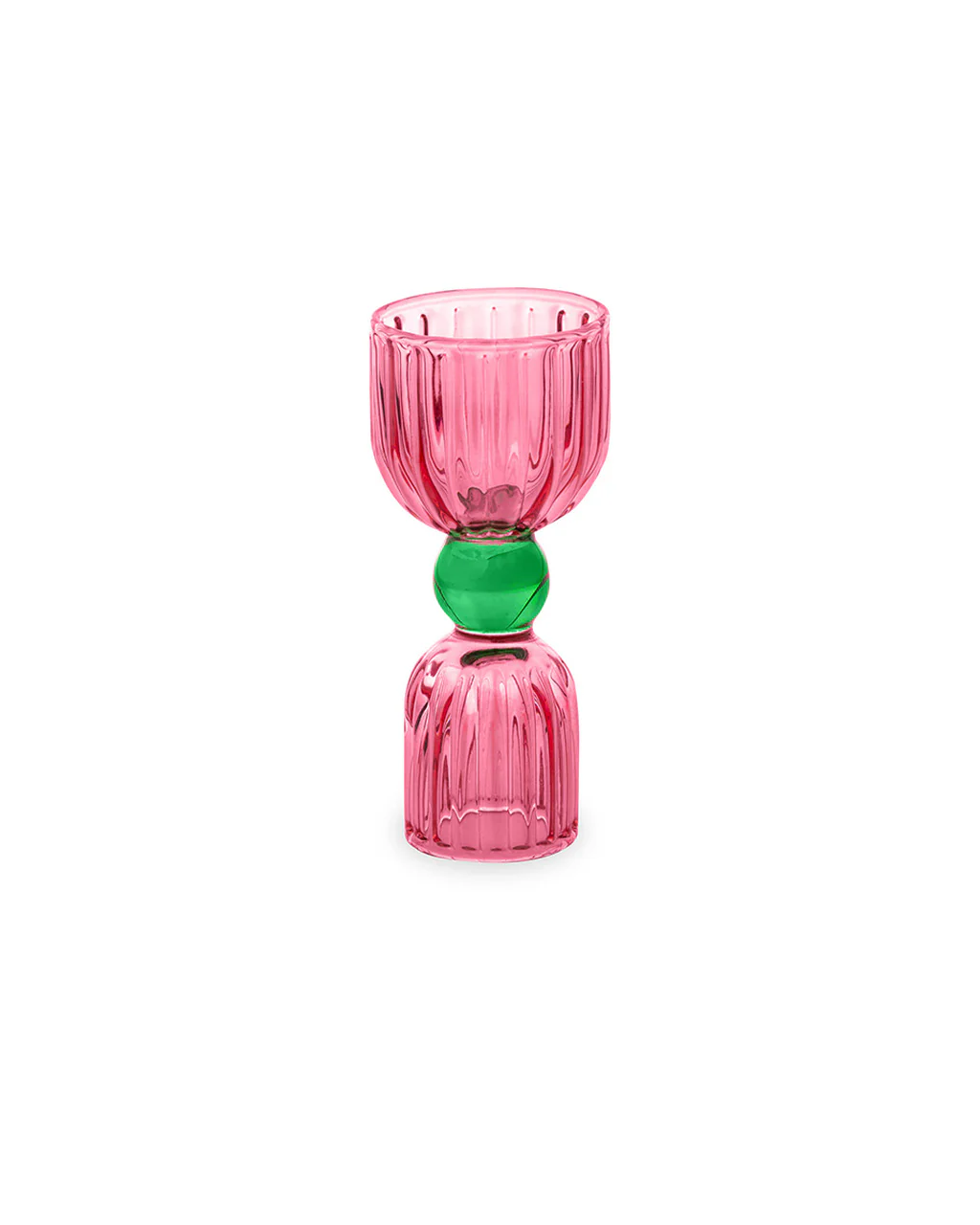 Tipsy Turvy Double Shot Glass - Pink - Image 4