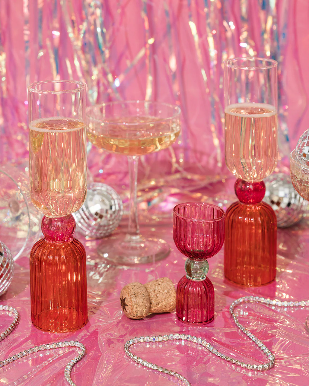 Tipsy Turvy Double Shot Glass - Pink - Image 6
