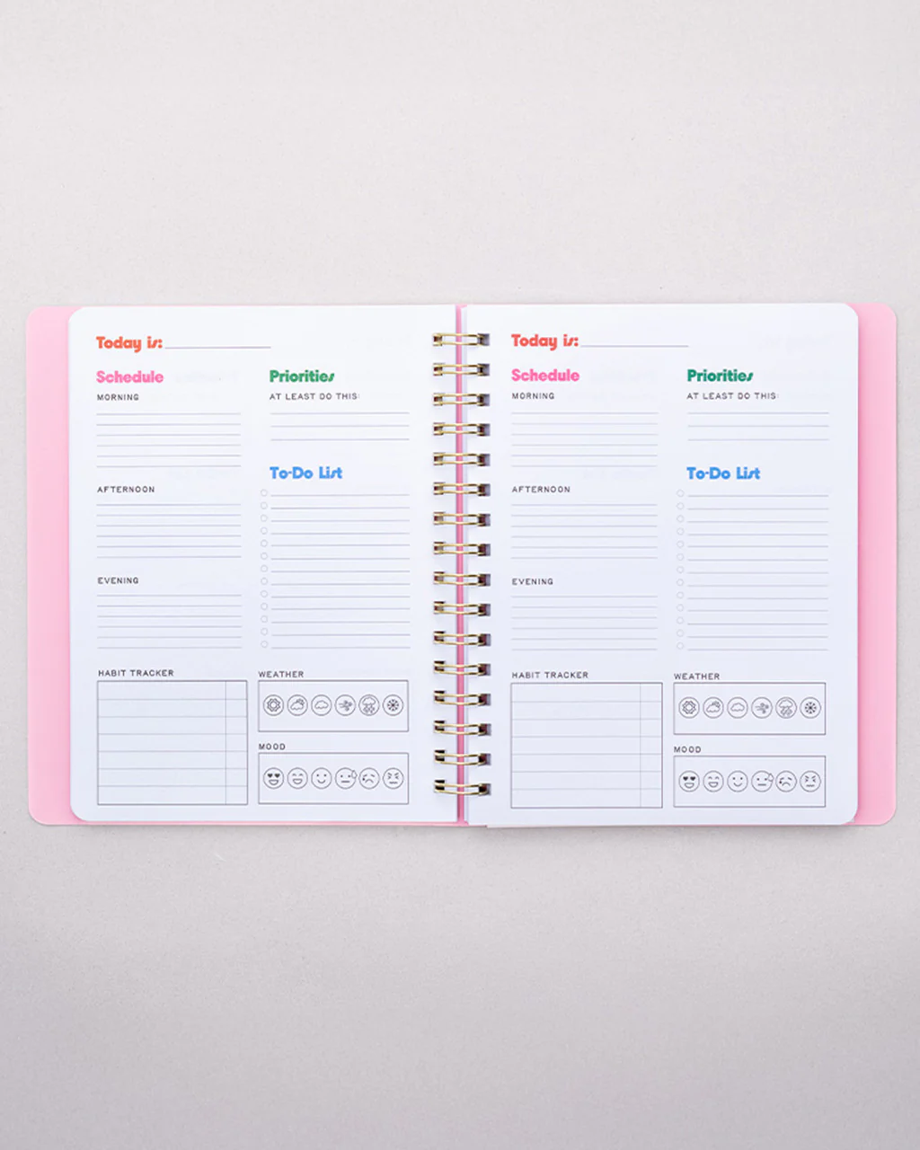 To Do Planner - Blue Floral - Image 3