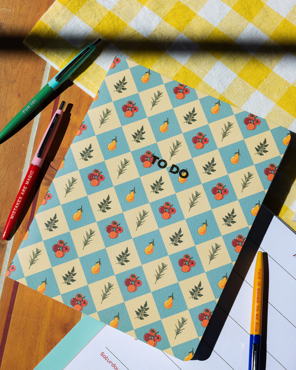 To Do Planner - Garden Checkered - Image 2
